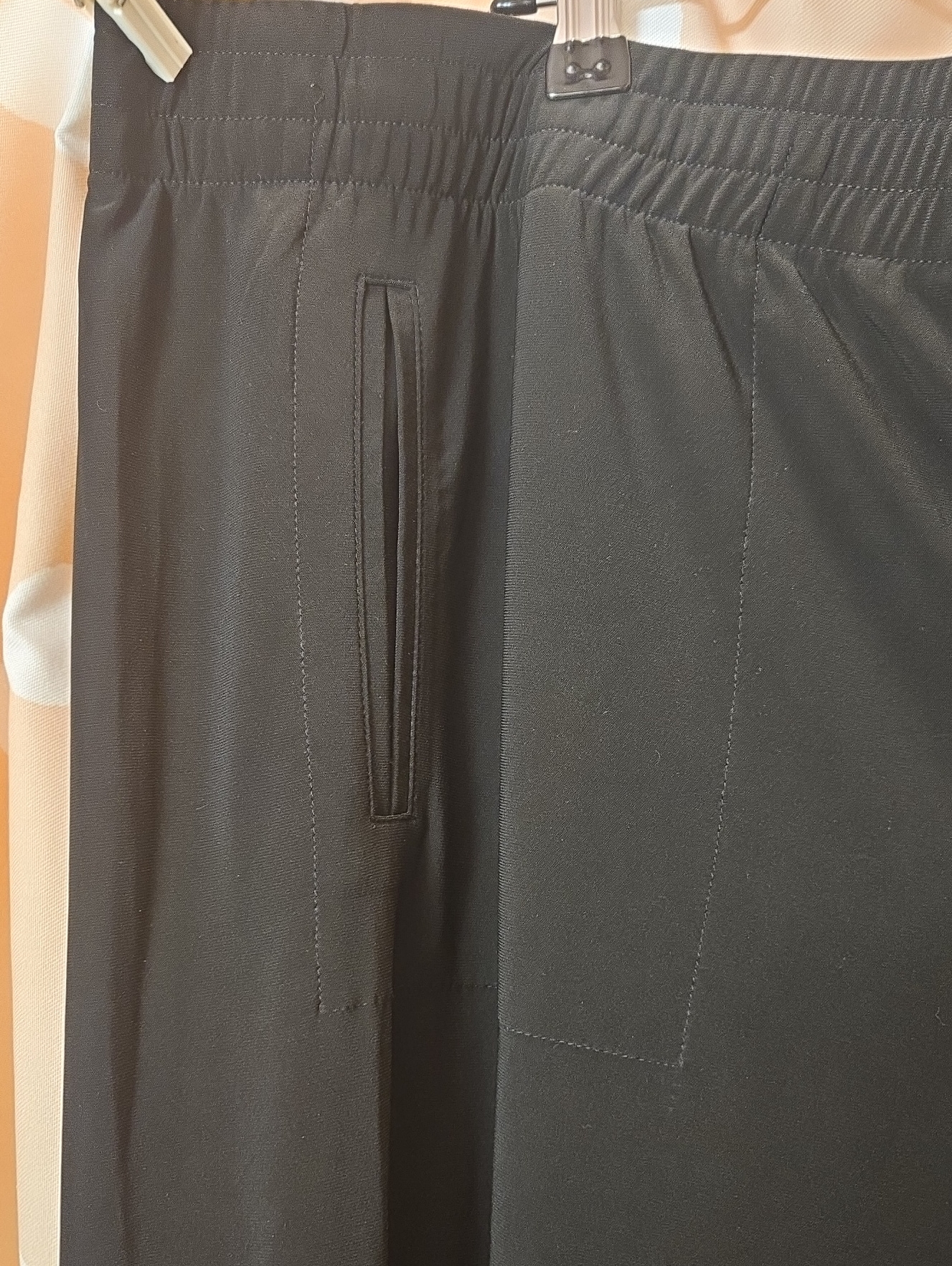 Norma Kamali Wide Leg Stretch Lounge Pants Oversized Xl 43" Waist — image 3 of 4
